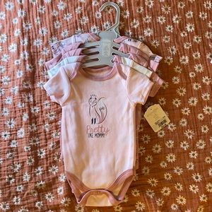 Kyle & Deena 3-6m Baby Bodysuit 5-pack NWT